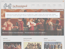Tablet Screenshot of larossignol.com